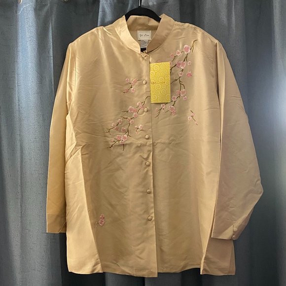 3X Yi Lin 🎃button down NWT - Picture 1 of 7